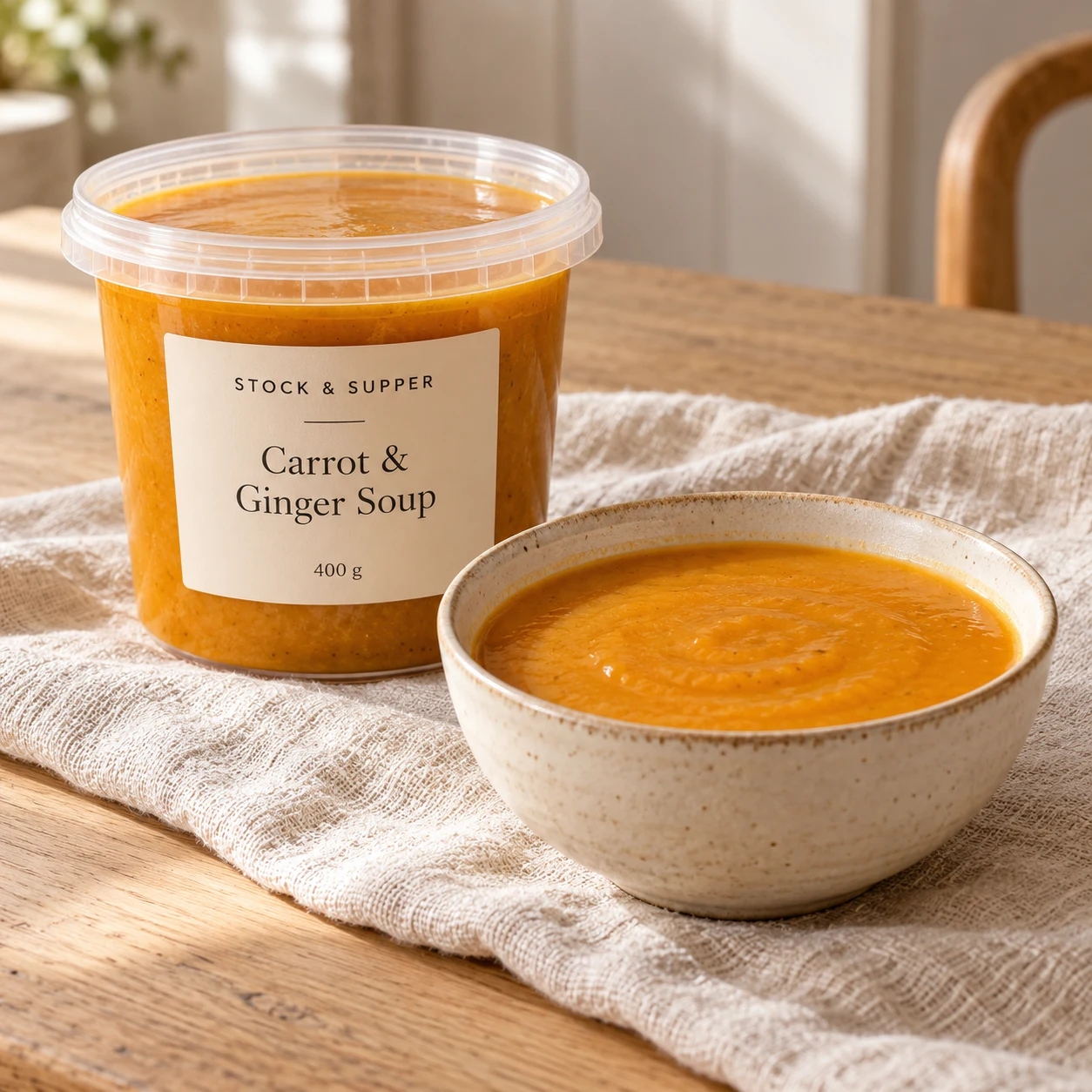 Carrot & Ginger Soup