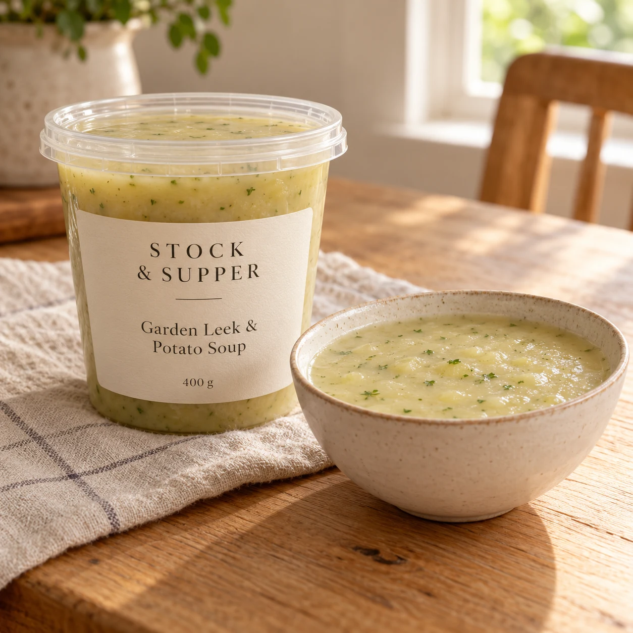 Garden Leek & Potato Soup