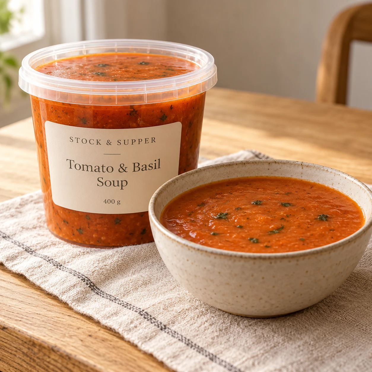 Tomato & Basil Soup